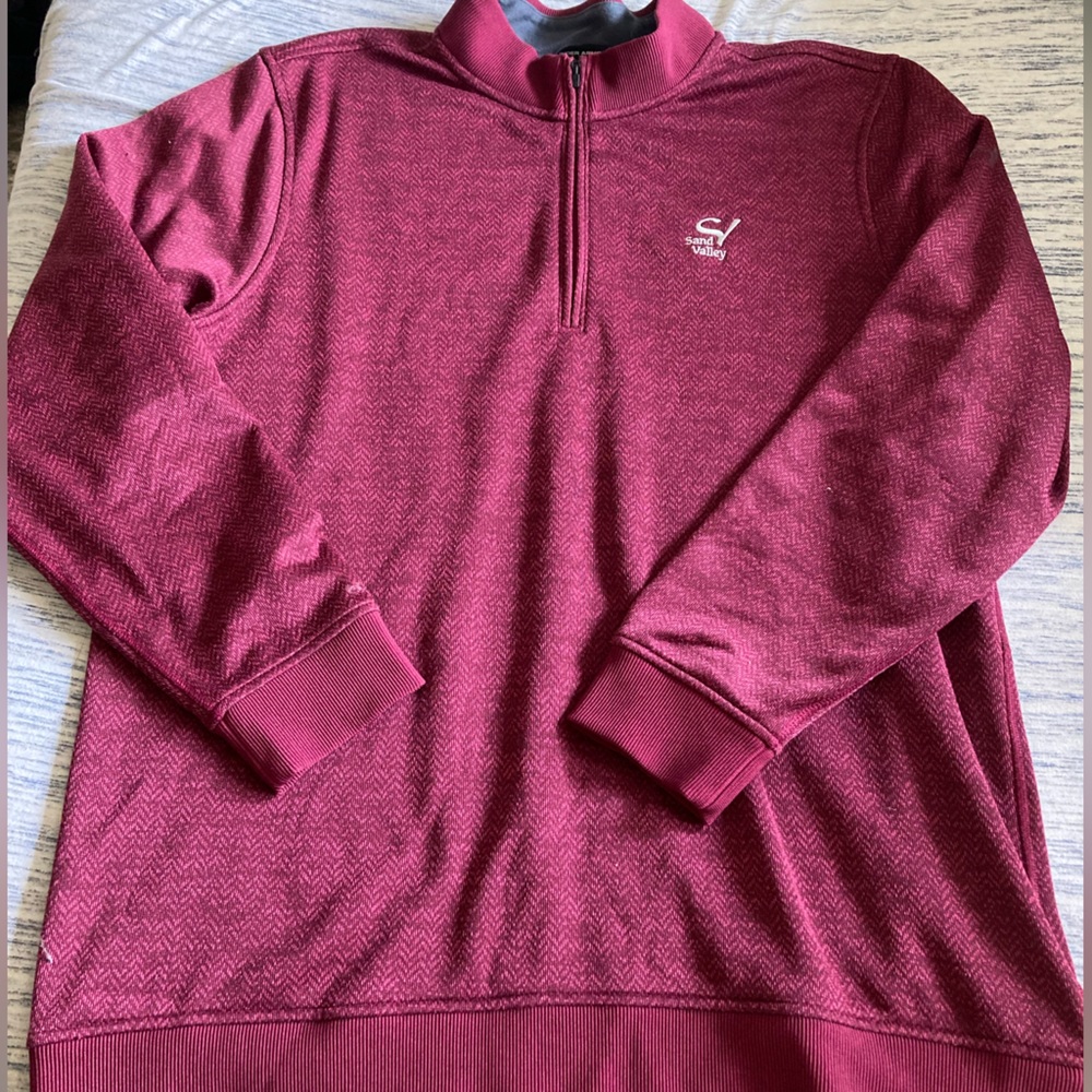 Under Armour golf quarter zip sweater